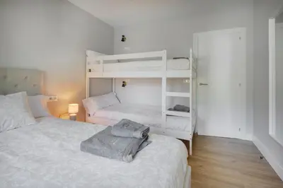 Cama o camas de una habitación en Villa Margarita