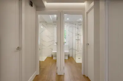 Un baño de Villa Margarita