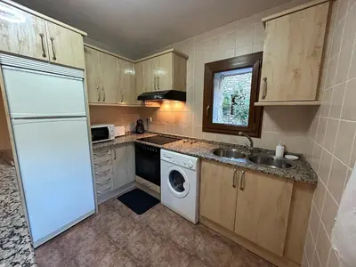 Una cocina o zona de cocina en Apartamento Casa Sastre Turismo Rural
