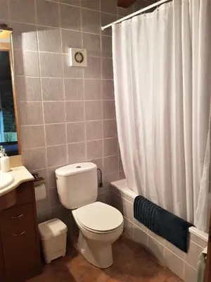 Un baño de Apartamento Casa Sastre Turismo Rural