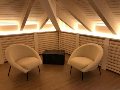 Zona de estar de HOTEL MONTE PERDIDO
