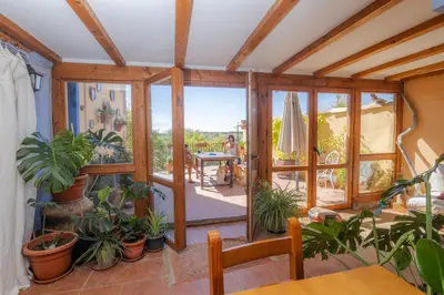 Un balcón o terraza de Casa Guaranatura alojamiento y barrancos