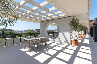 Un balcón o terraza de Líbere Pamplona Yamaguchi