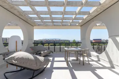 Un balcón o terraza de Líbere Pamplona Yamaguchi