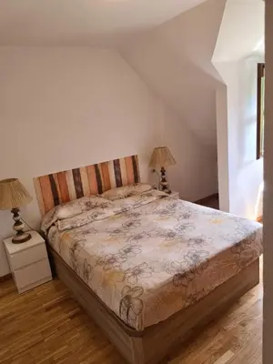 Cama o camas de una habitación en Apartamento en Panticosa