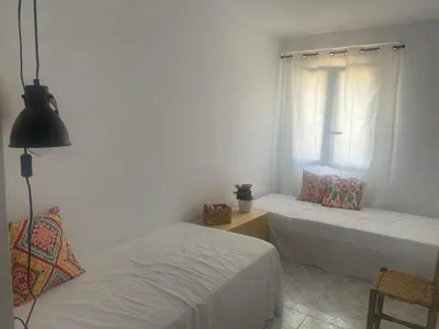 Cama o camas de una habitación en Apartamento Rincón del Cielo