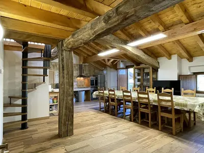 Una cocina o zona de cocina en Palacio de Aralar Alta