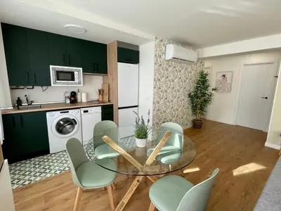 Una cocina o zona de cocina en VTZ El Balcón de Calixto