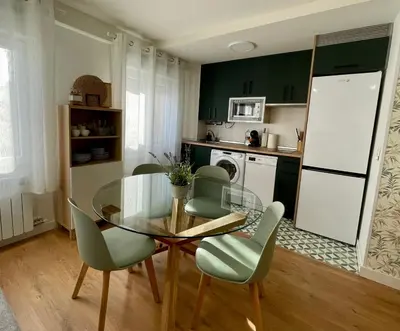 Una cocina o zona de cocina en VTZ El Balcón de Calixto