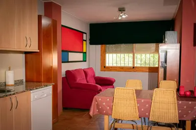 Una cocina o zona de cocina en Casa Baja
