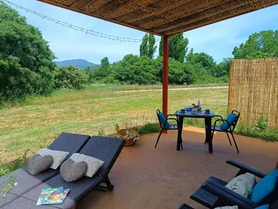 Jardín al aire libre en Casas Natura Suites - Finca Rural