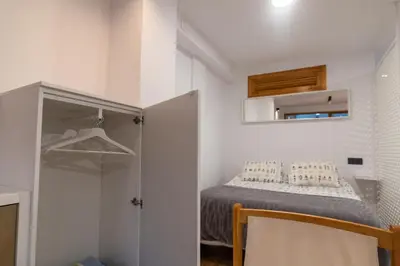 Cama o camas de una habitación en Apartamento Cerler 1540