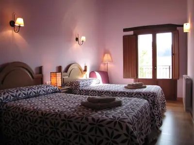 Cama o camas de una habitación en Sagardikoetxea I
