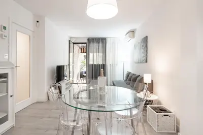 Zona de estar de Apartamento al lado de la Romareda