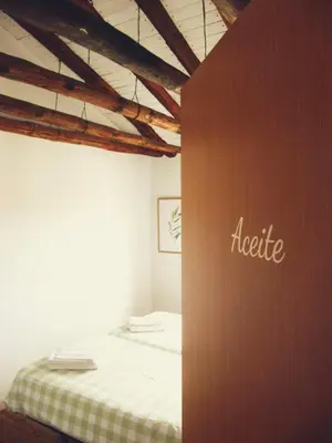 Cama o camas de una habitación en Casa Alejandra