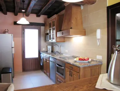 Una cocina o zona de cocina en Sagardikoetxea II