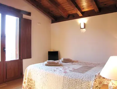 Cama o camas de una habitación en Sagardikoetxea II