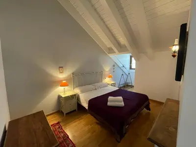Cama o camas de una habitación en Apartamento Pico de Alba