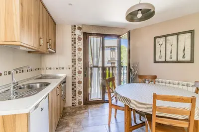 Una cocina o zona de cocina en Casa El Pajar I y II