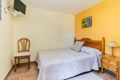 Cama o camas de una habitación en Casa El Pajar I y II