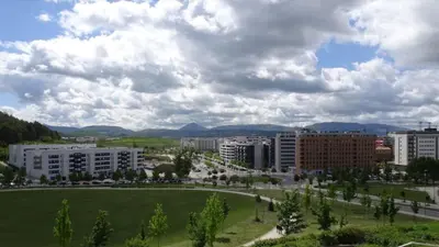 Vista general de una montaña o vista desde el apartamento