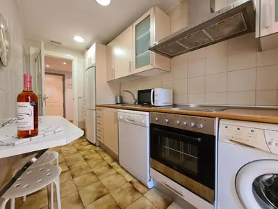 Una cocina o zona de cocina en Dos Torres Gondolin Los Arcos