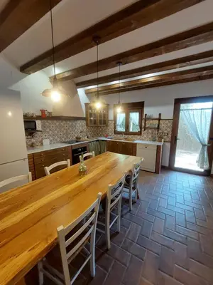 Una cocina o zona de cocina en Paradis del Pont, Gualter