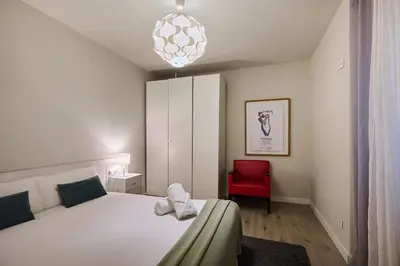 Cama o camas de una habitación en Mercaderes 9 by Clabao