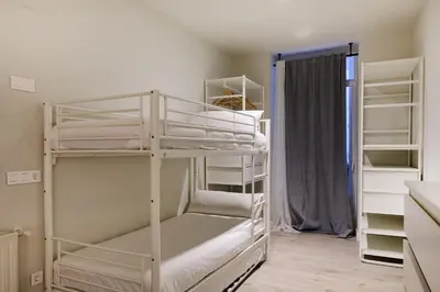 Cama o camas de una habitación en Mercaderes 9 by Clabao