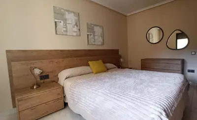 Cama o camas de una habitación en Casa Patrick