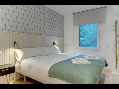 Cama o camas de una habitación en RATERA de Alma de Nieve