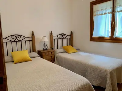 Cama o camas de una habitación en BPIRINEOS-Albares
