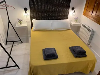 Cama o camas de una habitación en Apartamento Concarera