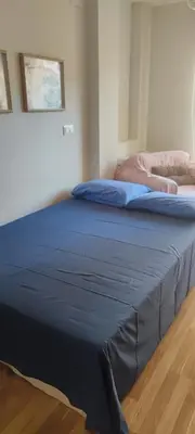Cama o camas de una habitación en Apartamento La Montañesa en Aínsa, bonito apartamento con grande terraza