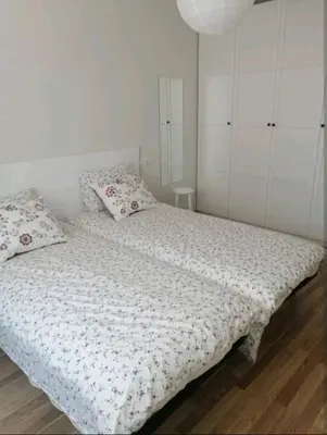 Cama o camas de una habitación en Apartamento La Montañesa en Aínsa, bonito apartamento con grande terraza