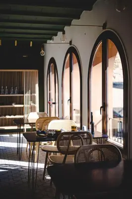 Zona de estar de ORA Hotel Priorat, a Member of Design Hotels