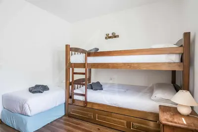 Cama o camas de una habitación en Aiguamoig by SeaMount Rentals