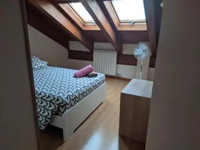 Cama o camas de una habitación en DUPLEX Maravilla en la Catedral