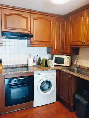Una cocina o zona de cocina en La Bruna de Esterri