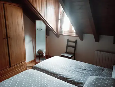 Cama o camas de una habitación en La Bruna de Esterri