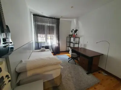 Cama o camas de una habitación en Teo