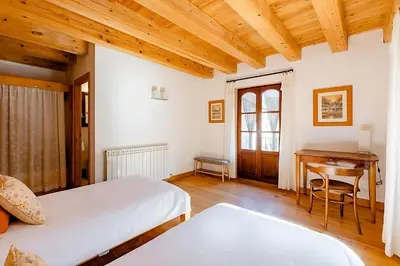 Cama o camas de una habitación en Casa Tadeguaz