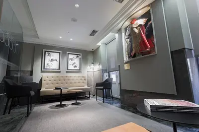 Zona de estar de Habitus Hotel Europa