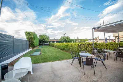 Jardín al aire libre en Nuevo Zenit Calahorra