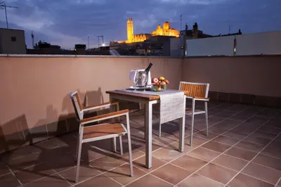 Un balcón o terraza de Zenit Lleida