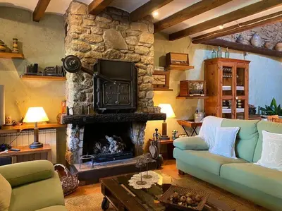 Zona de estar de Casa rural CAL SERRA