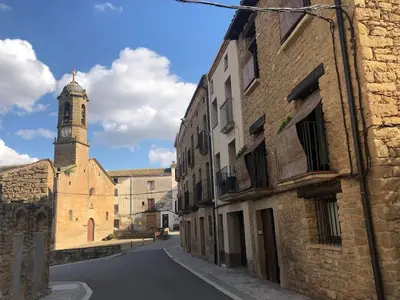 El barrio de los alrededores o un barrio cerca de este chalet de montaña