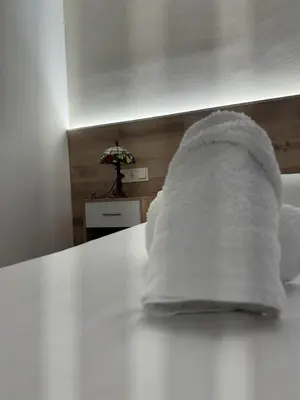 Cama o camas de una habitación en Navarreria
