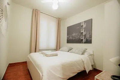 Cama o camas de una habitación en VALERIA-DREAMS Loscos