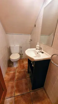 Un baño de Casa Fraile aisa